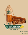 100% Yak Milk Chews for Dogs
