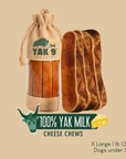 100% Yak Milk Chews for Dogs