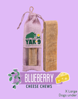 Blueberry Yak Chews for Dogs