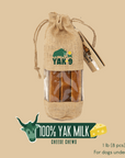 100% Yak Milk Chews for Dogs