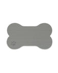 SeaDek Dog Bowl Mat - Storm Grey/Black - Small - 12" x 21"