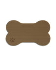 SeaDek Dog Bowl Mat - Cappuccino/Black - Small - 12" x 21"