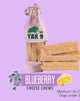 Blueberry Yak Chews for Dogs