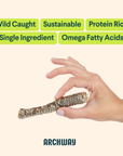 Sustainable Fish Skin Rolls For Dogs