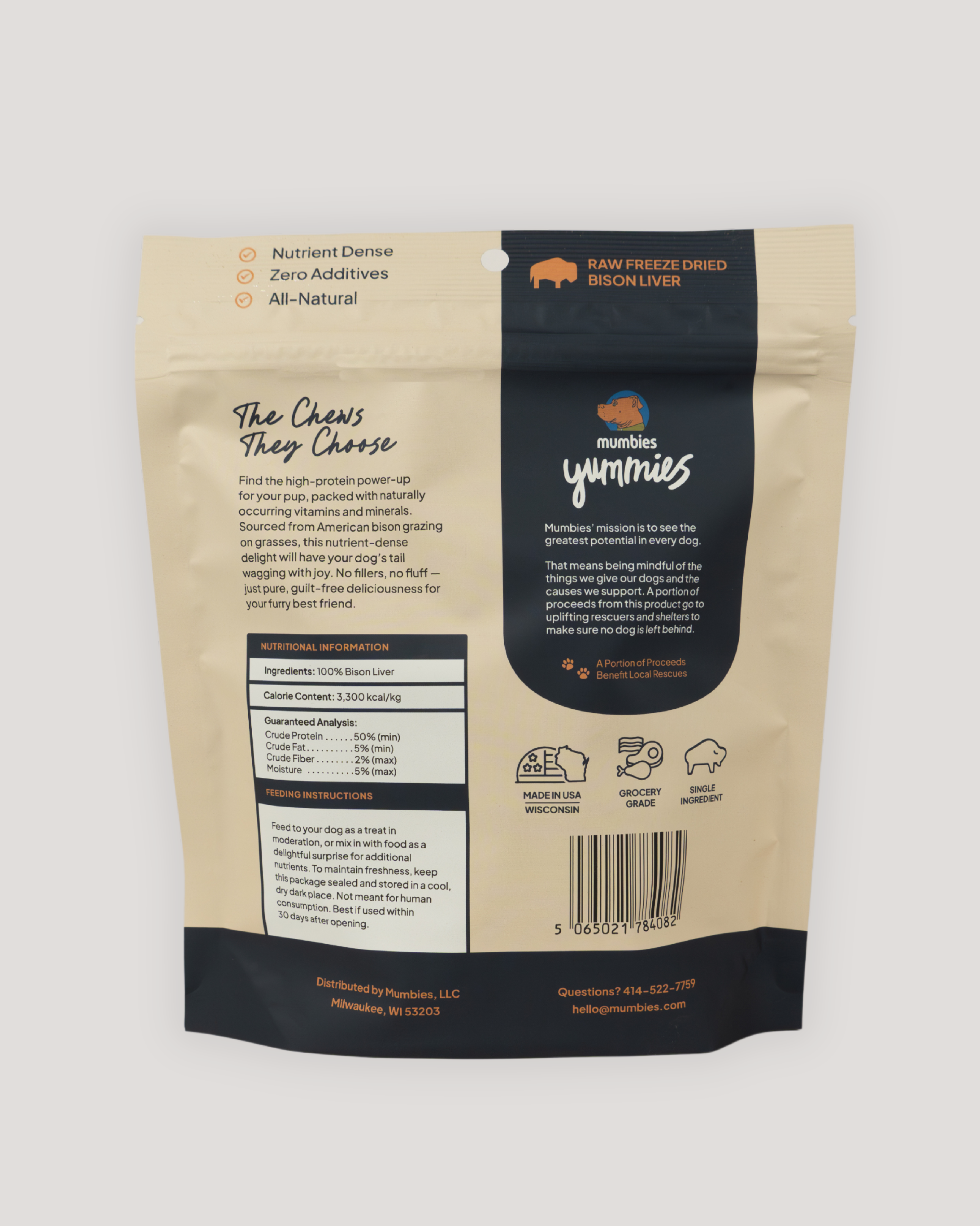 Yummies Bison Liver Treats